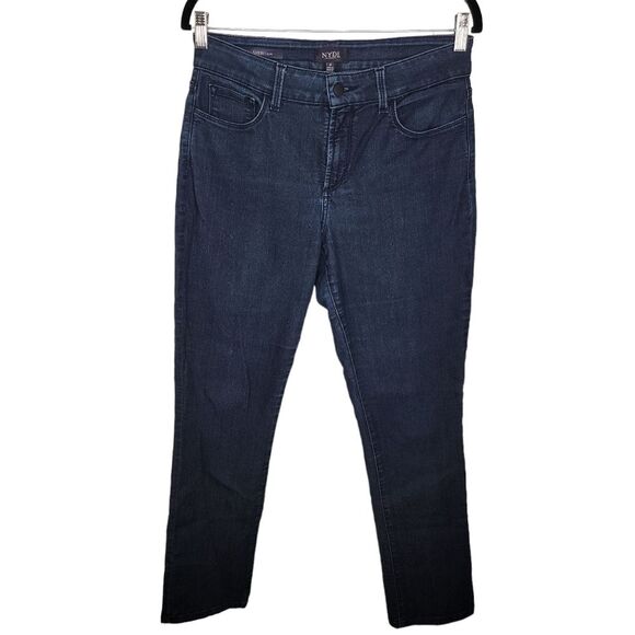 Nydj Sheri Slim leg denim jeans size 8 10265T - Picture 1 of 4